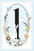 Picture of 1ST BIRTHDAY CARD BLUE